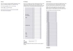 Screenshot of device pin settings and channel types.