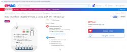 Product page of Smart Rovo ERC2202-W on eMAG.
