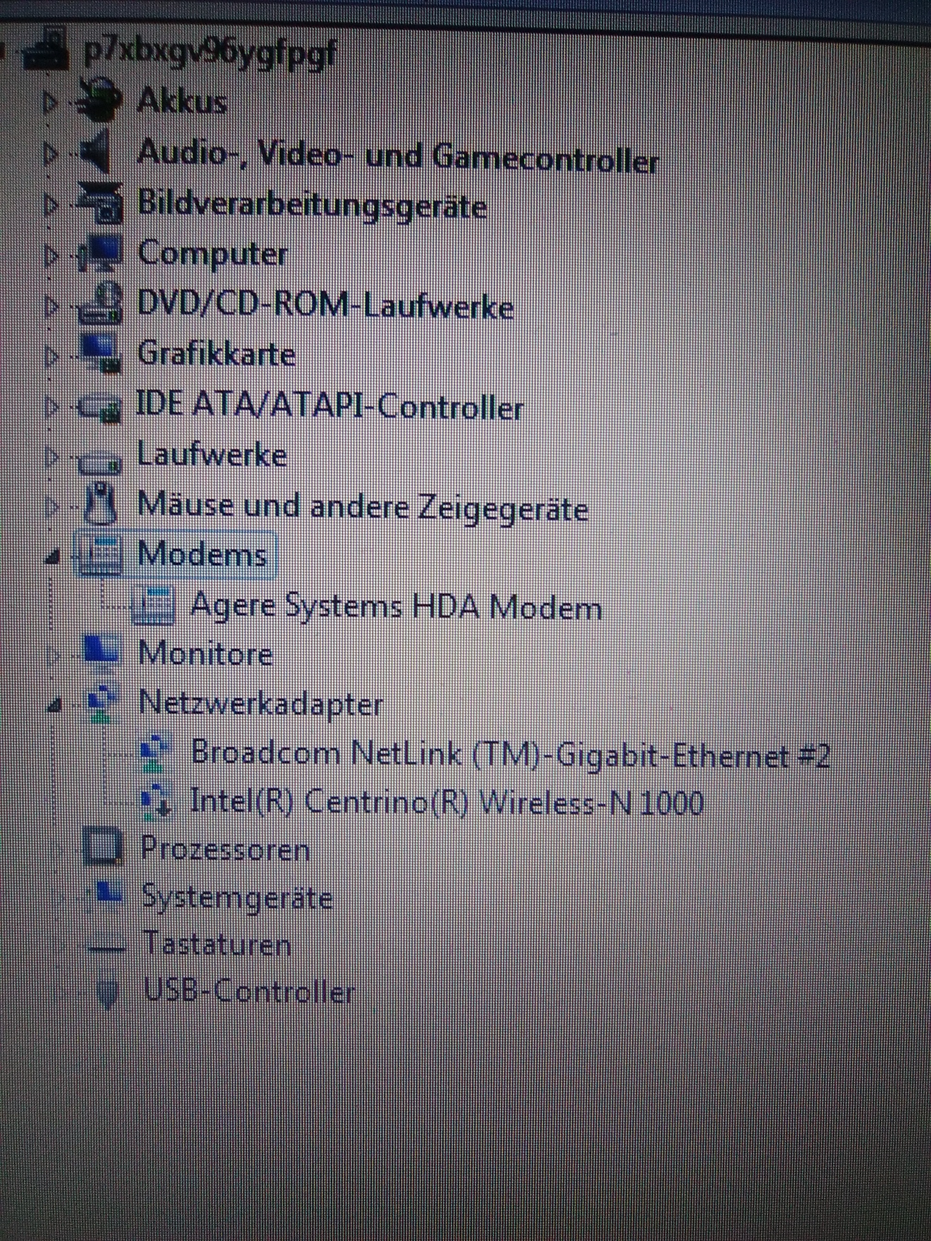 Drivers Agere Systems HDA Modem Nr. 2