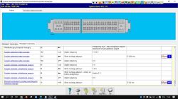 Zrzut ekranu z programu diagnostycznego silnika Bosch EDC 15C dla Fiata Stilo 1.9 JTD