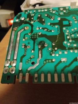 Electrolux ESF 65010 - przepalony element programatora i czy można naprawić?