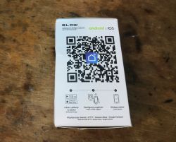 Blow Socket Packaging with App Blow socket packaging with QR code