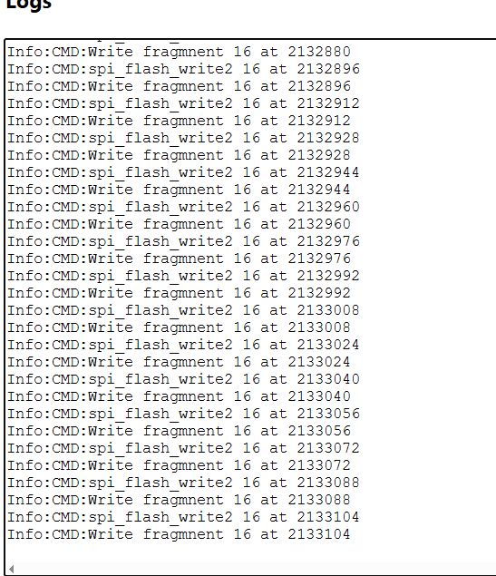 Hosting OpenBekenIOT Web App's 'Logs' function in the LittleFS of the Device (BK7231T)
