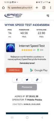 Prośba o wybór routera 5G i operatora - Wrocław ul.Prądzyńskiego