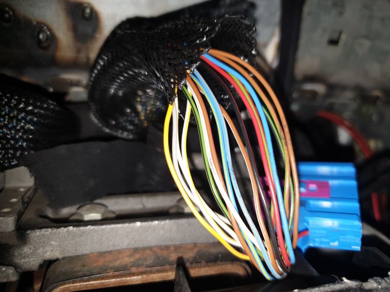 Audi a4 b5 1.6 dał 1996 adp - Montaż oryginalnego termometru