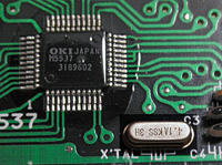 Suzuki Swift 1995 - Zegarek LCD błędnie wyświtla.