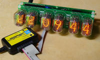 Zegar Nixie electroNIXclock pod lampy LC513 lub Z560