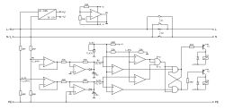 Schemat elektryczny obwodu z detekcją przewodu PE i zasilaniem przekaźników