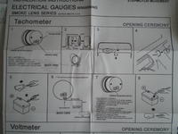 Fiat SC - montaż obrotomierza AutoGauge Smoke, pytania o podłączenie kabli