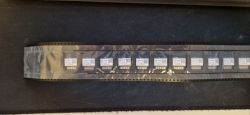 WB2S Modules Packaged in a Strip A strip of WB2S electronic modules packaged in plastic shields.