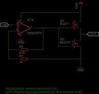 Jak sterować napięciem 24V-7V z Xmega przy użyciu PWM i tranzystora NPN?