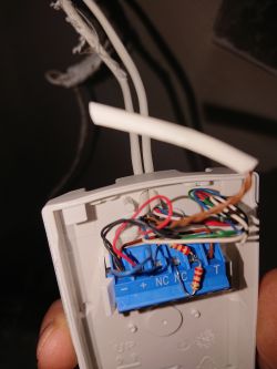 Wiring Surface Reed Switches to Satel Integra 24 System