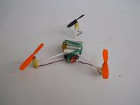 Tricopter sterowany głosem za pomocą smartfona