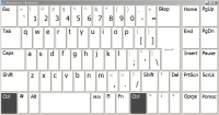 The CTRL keyboard keys and the on-screen keyboard do not work. The CTRL keyboard keys and the on-screen keyboard do not work.