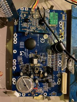 Orbitrek KETTLER model VERSO 307 - podłączyłem zasilacz 12V zamiast 9V