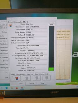 Acer Swift 1 SF114-34: Nie ładuje baterii, wykrywanie, cewka PL1001, mosfety PQ1001 i PQ1006.