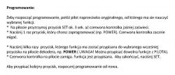 Ustawianie pilota i rozwiązanie problemu z klawiszami Tuner DVB-T2 Telkom Telmor TTb