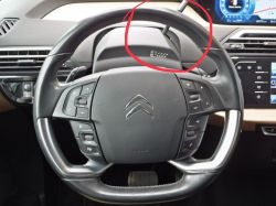 Wymiana manetki zmiany biegów w Citroen Grand Picasso C4