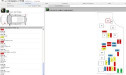 Jeep Compass 2008: Seeking Fuse and Relay Descriptions for ECU Communication