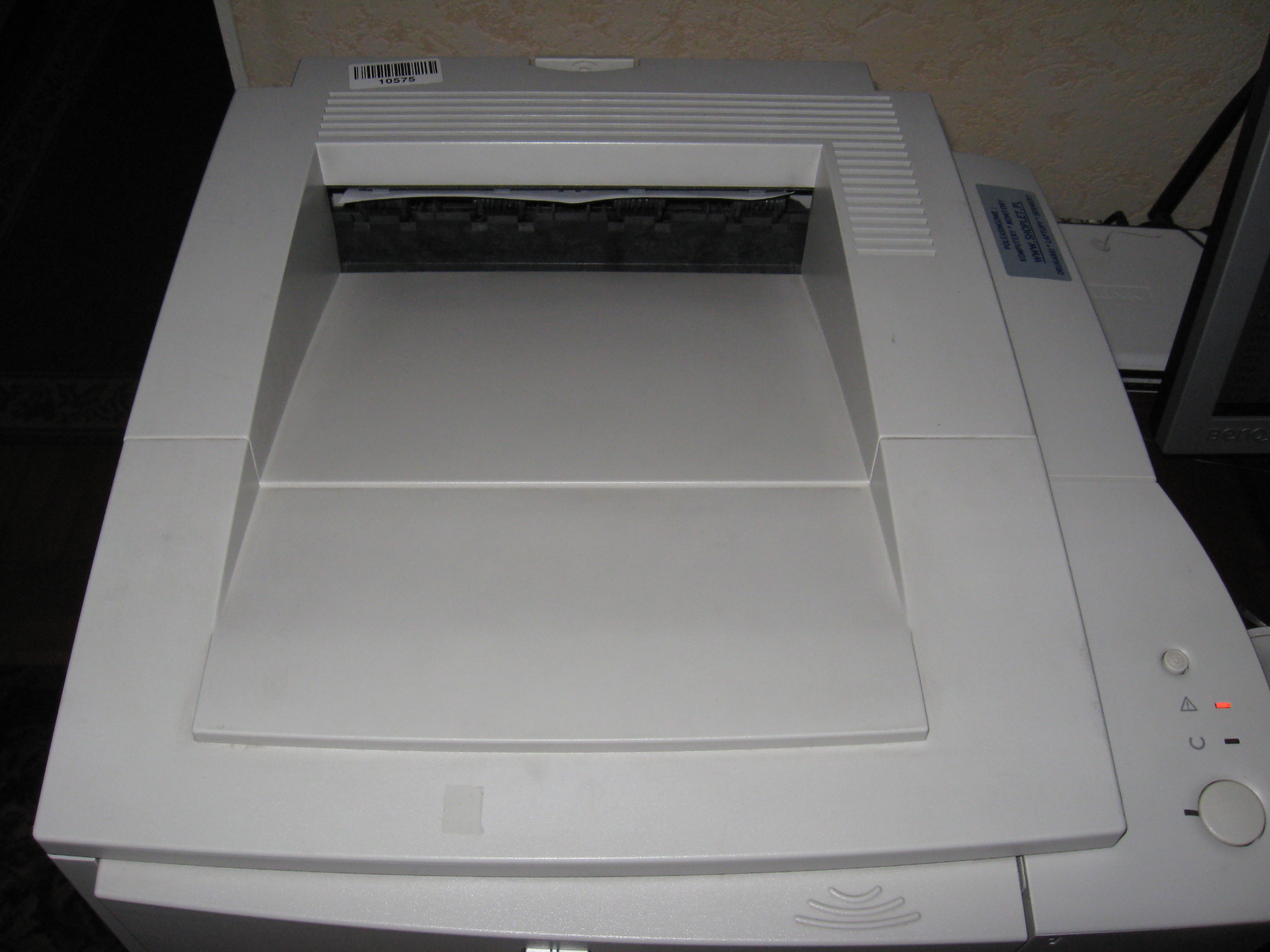 HP LJ 2200DN Zacina kartki jak najęta- Nowe fakty- uszkodzony fuser