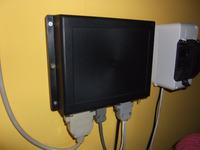 Sterownik domowy, atmega 644, wyświetlacz siemens