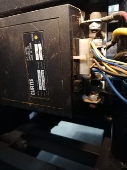 Sterownik Curtis 1227 wózka inwalidzkiego - dioda diagnostyczna