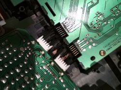 Wnętrze starej wieży Sanyo DC-X300 Wnętrze starej wieży Sanyo DC-X300