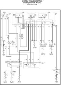 Focus mk1 - światła do jazdy dziennej prośba o sprawdzenie schematu