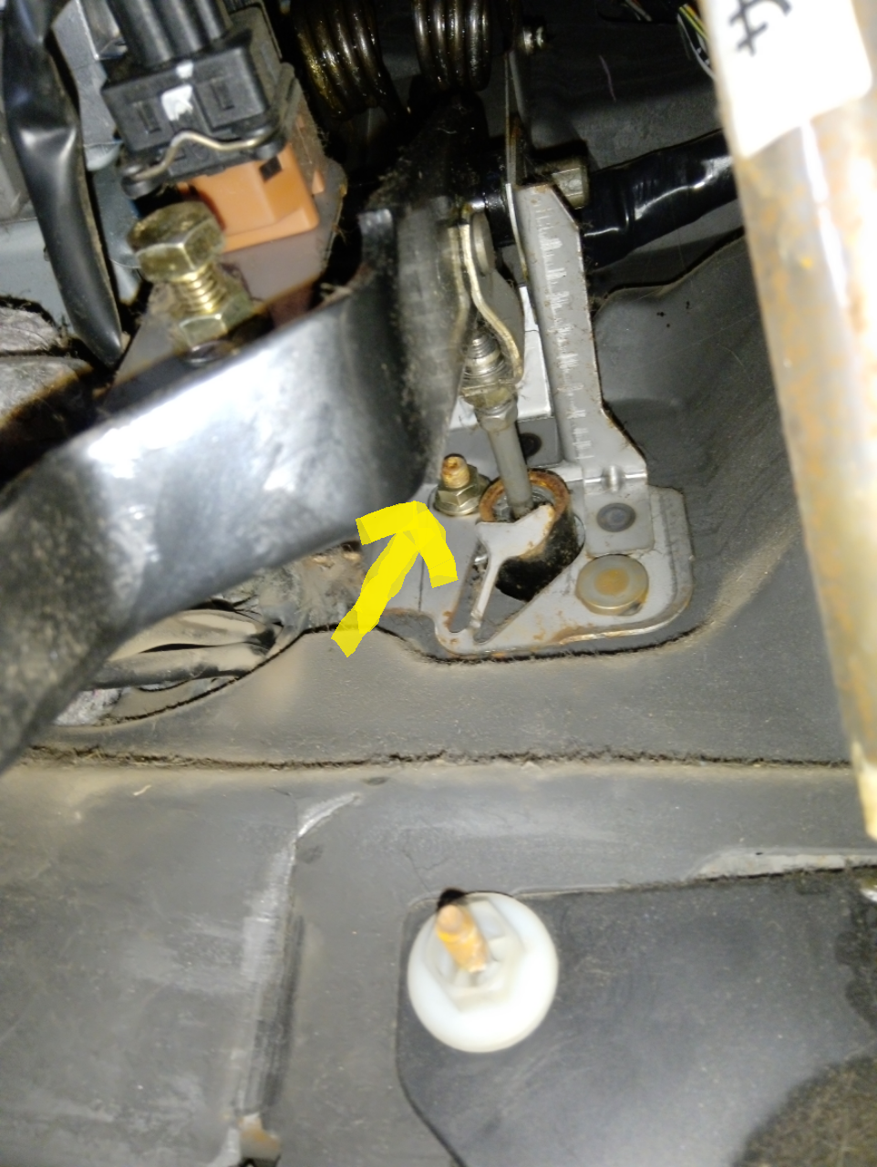 Mazda 6 GG/GY Sprzęgło zostało w podłodze, nie da się