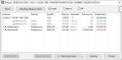SSD Kingston V300 (SV300S37A) - brak dostępu do partycji