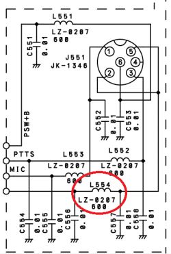 President Johnny III - Kanały przełączają się po naciśnięciu przycisku na mikrofonie