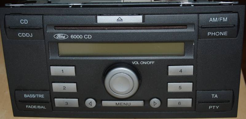 Radio sterowane z kierownicy ford