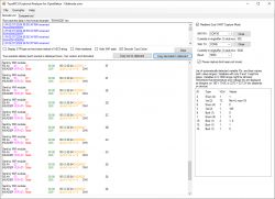 Screenshot of TuyaMCU Explorer/Analyzer program.