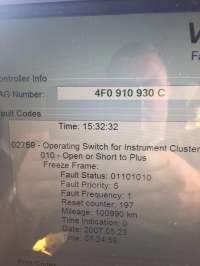Audi A6 C6 2008 - Error dEF after Odometer Repair: Replaced Inverter, 74HC08A & Si9945A MOSFET