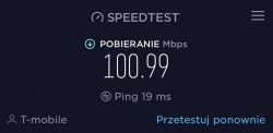 Bardzo niestały ping w grach, internet mobilny T-mobile