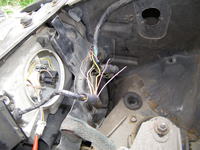 Ford Galaxy 2.3 [1994-2000] - Brak prawego światła pozycyjnego.