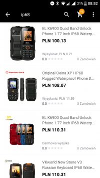 Wybór nowego telefonu wodoodpornego i pancernego do 400 zł - co polecacie?