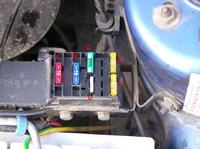 Do czego który bezpiecznik w 106 1.1 XR 93r ?