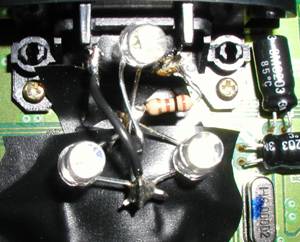 Modyfikacja XBOX'a - diody LED dla joysticków - część I