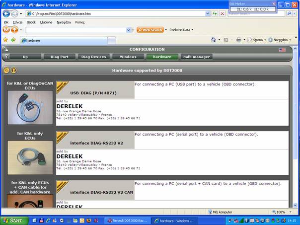 Renault ddt2000 diagnostic tool