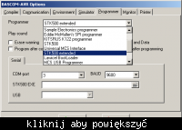 [Bascom] Brak programatora "STK500 extended"