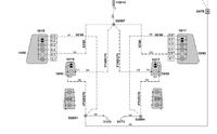 Volvo V70 kombi 2003 r. 2.4 benzyna - schemat świateł stopu