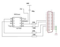 Schemat prostego programatora LPT/COM do pamięci EEPROM M95xxx (95640) – gdzie znaleźć?