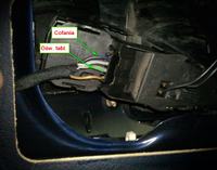 VW Sharan 1,9 TDI 110 KM1998r. - Brak świateł cofania i oświetlenia tabl.rejestr