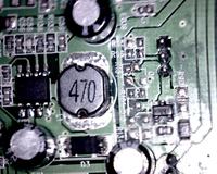 ramka cyfrowa - uszkodzony układ przetwornicy