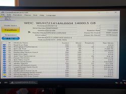 WD UltraStar DC HC530 14 TB - Uszkodzone/niestabilne sektory