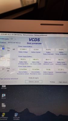 Audi A4 B8 2.0TDI: VCDS Battery Coding Issues for Varta 110Ah 920A - Incorrect Ah Display