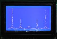 Analizator widma oparty na procesorze pic.