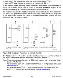 ST10R167+AM29F400BB - Jak komunikować się z Flash przez RS232?
