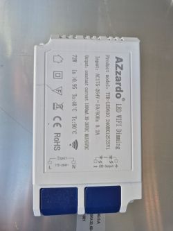 Sterownik LED Azzardo z obsługą WiFi, model TYK-LED610-240BK12C1SV1